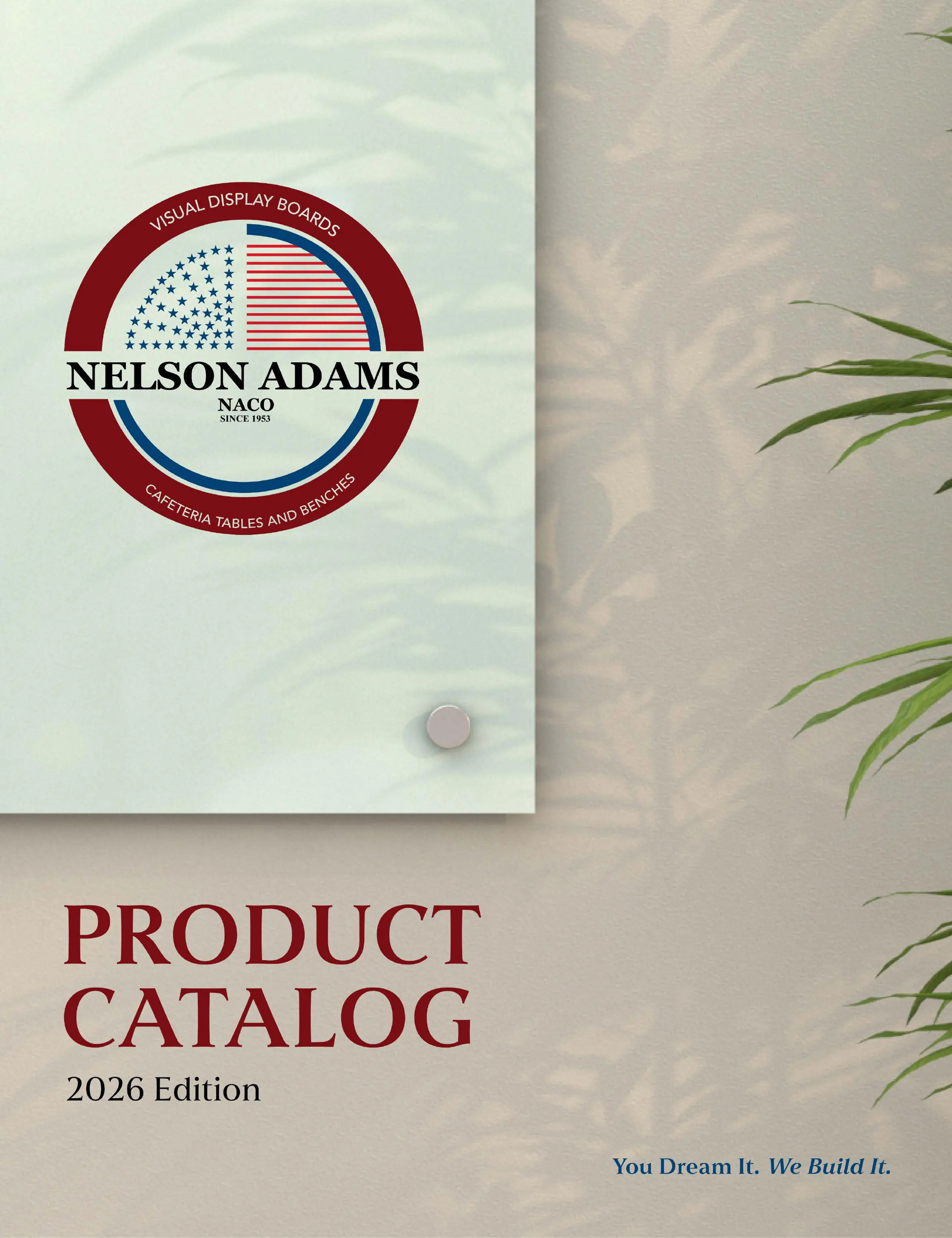Nelson Adams NACO 2026 Product Catalog cover