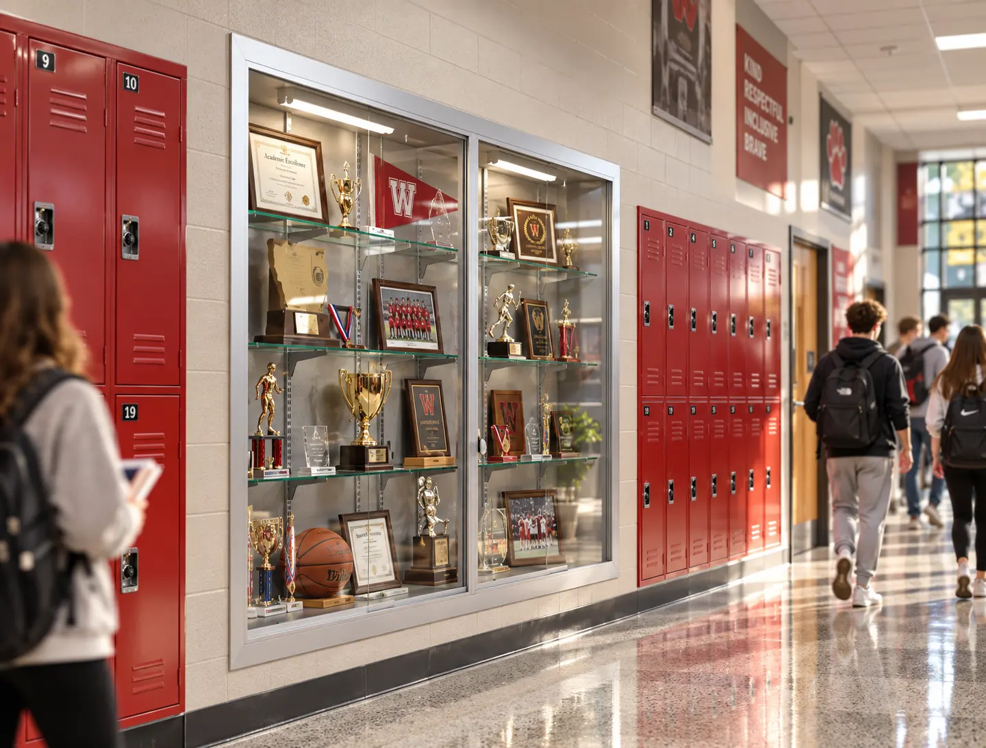 Sliding Display Cases
