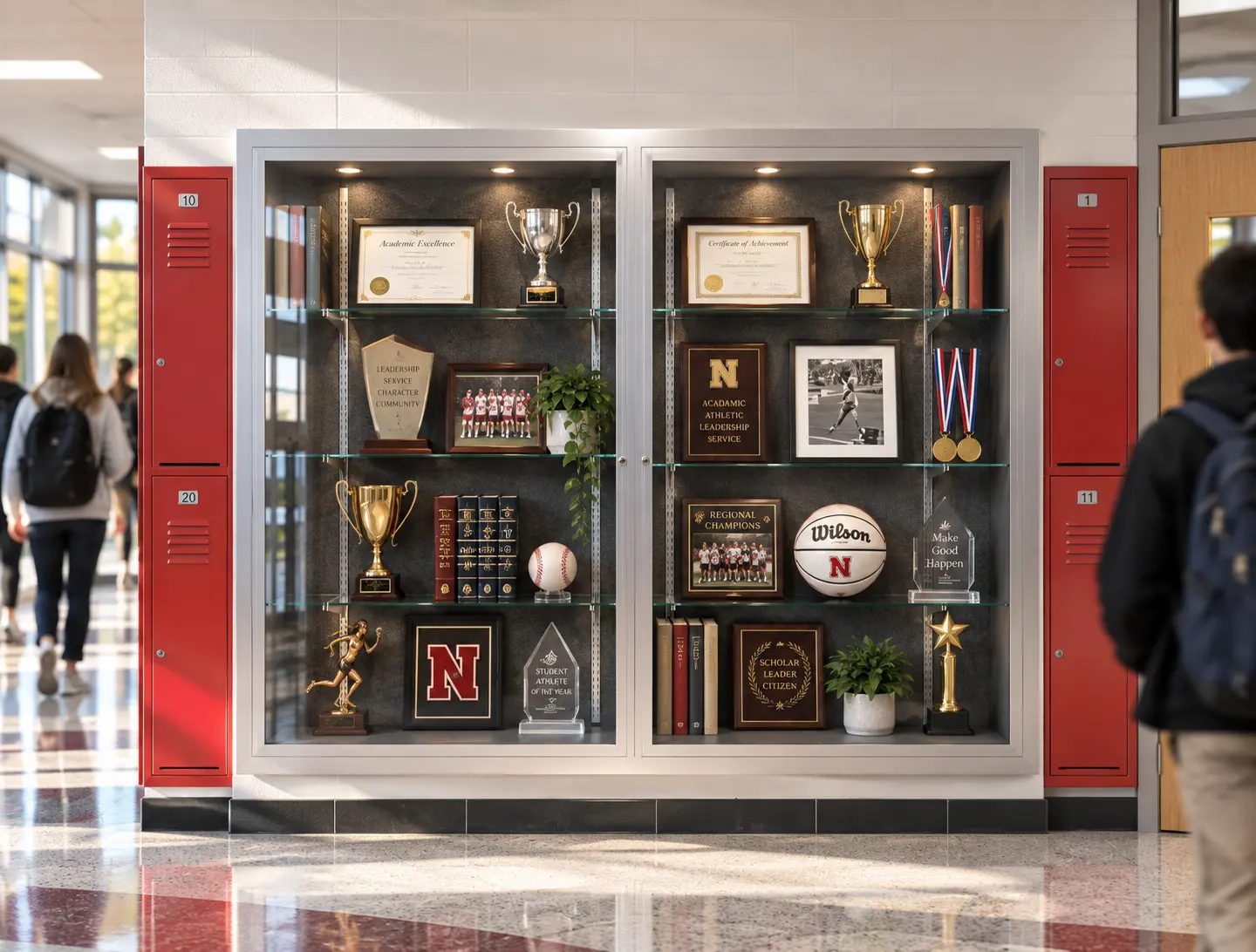Hinged Display Cases
