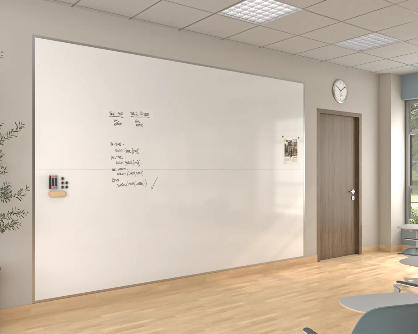 Dry Erase Wall Covering view 2