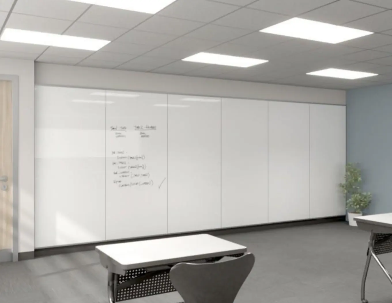 Porcelain Marker Wall